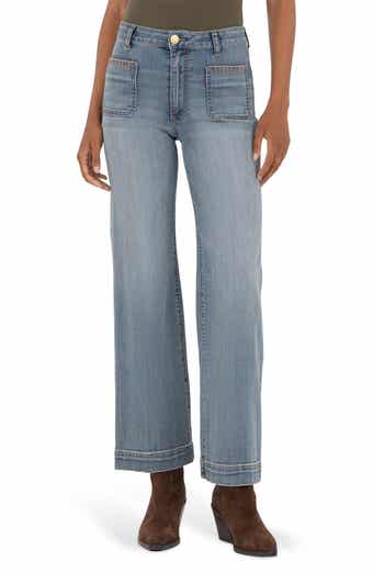 KUT from the Kloth Meg High Rise Wide Leg Jeans