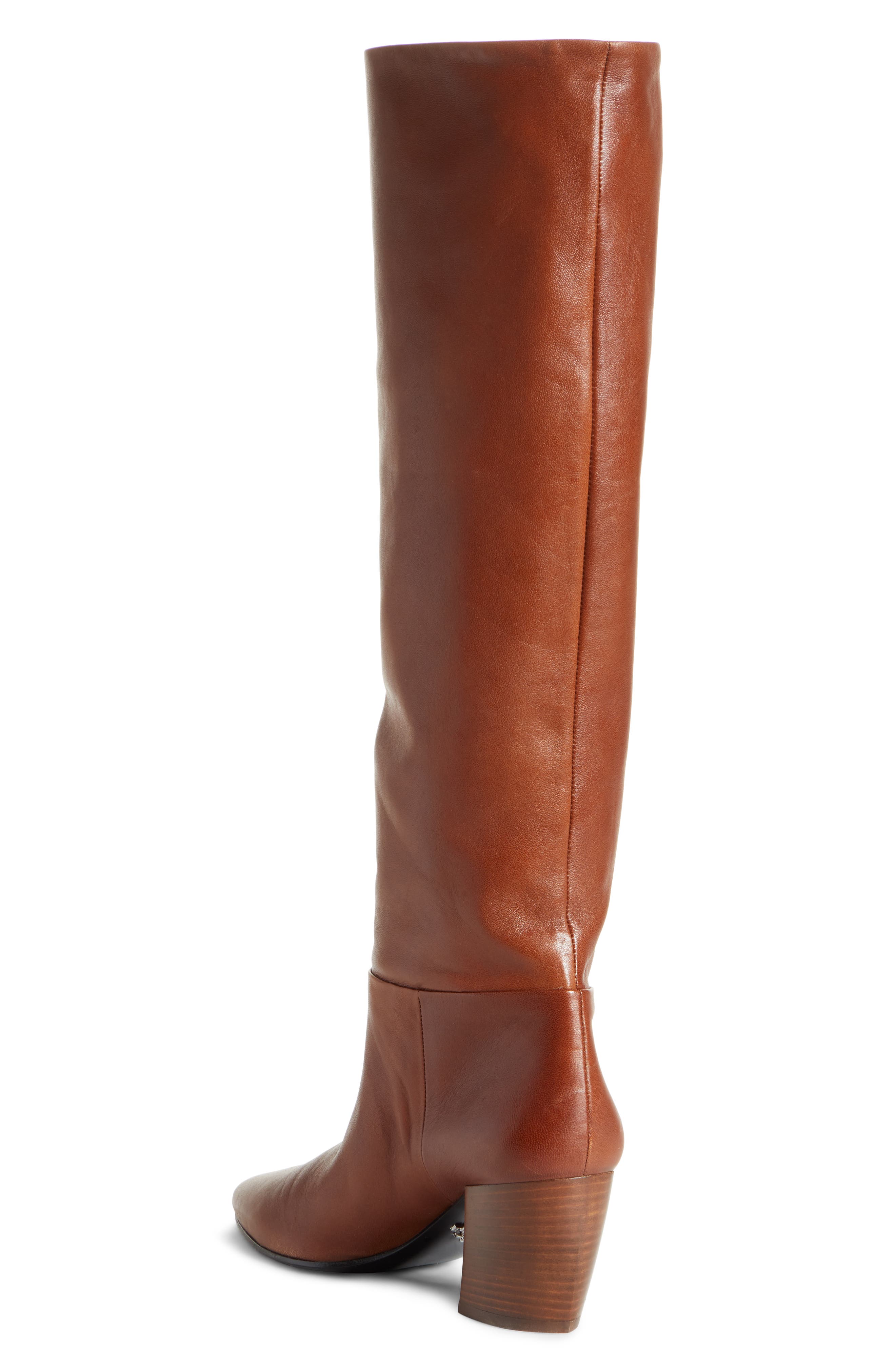 Prada Tall Pointy Toe Boot, Alternate, color, 