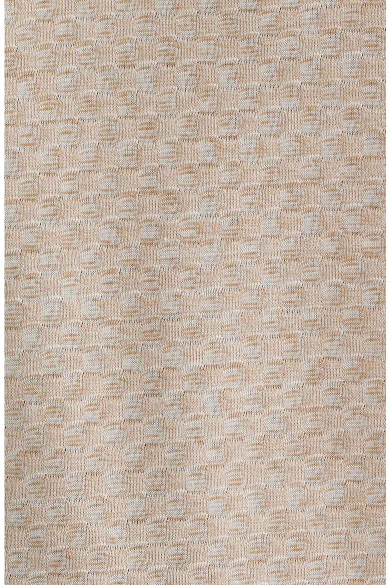 Basketweave Johnny Collar Polo, Alternate, color, TAN
