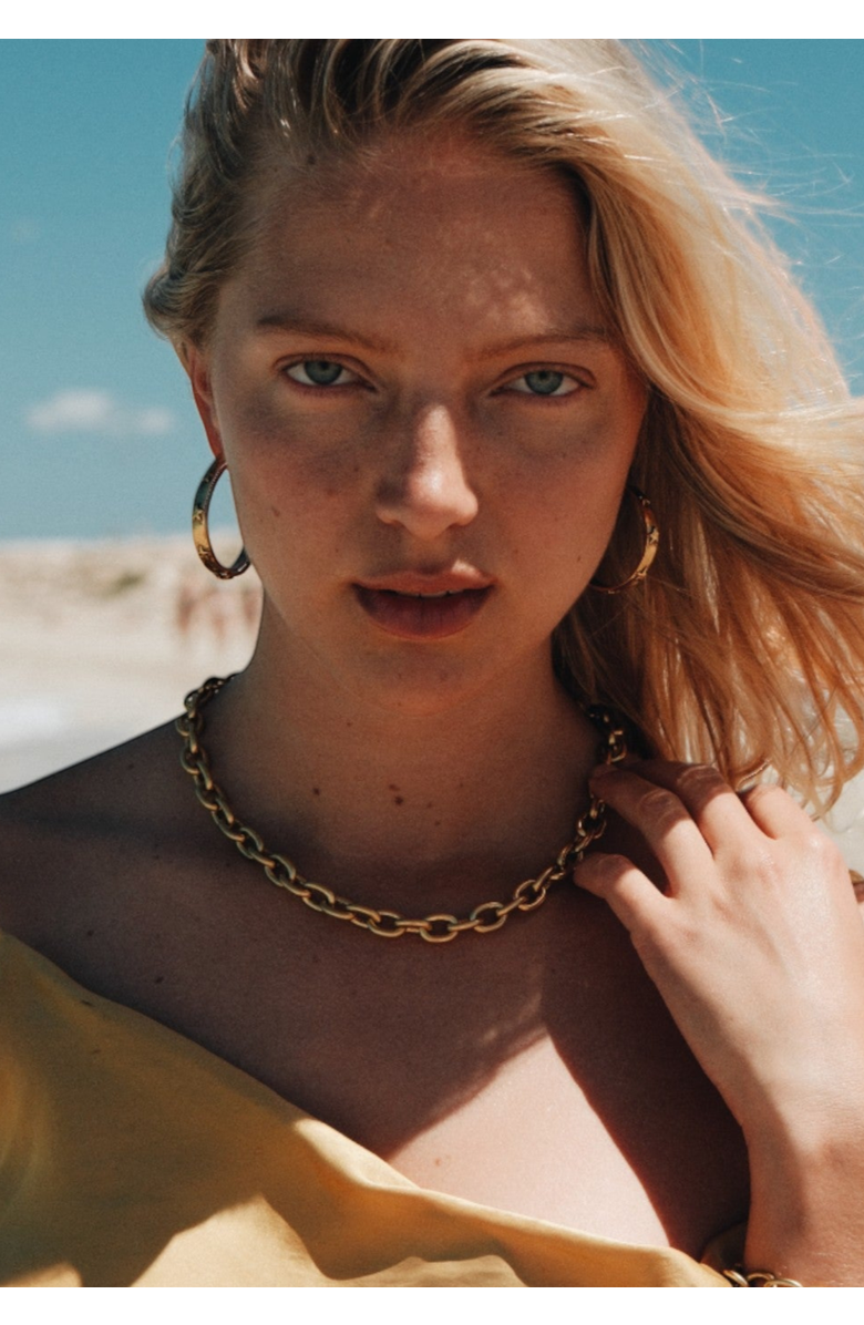 sccollection Camilla Necklace, Alternate, color, Gold