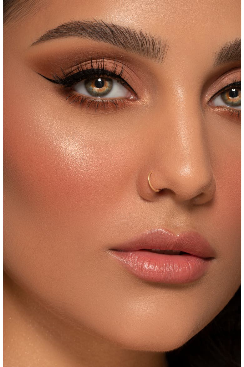Pressed Powder Highlighter, Alternate, color, Sizzle - rosy gold