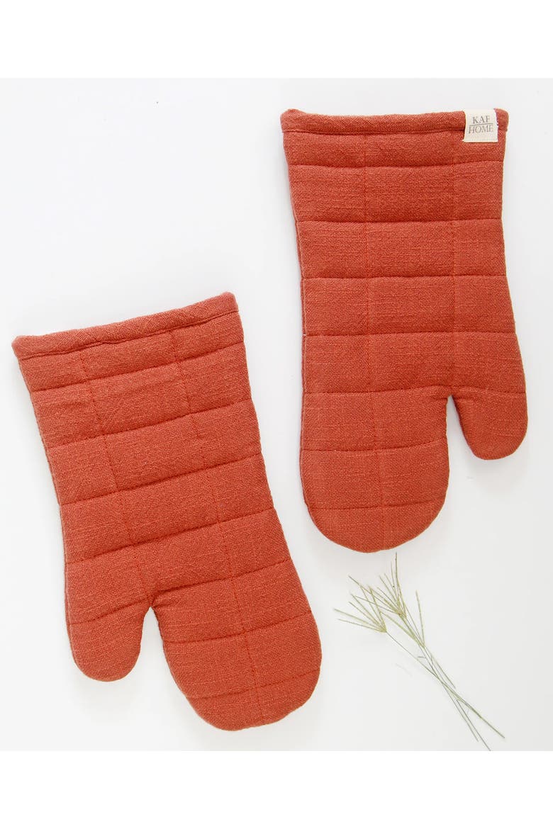 Monaco Quilted Oven Mitt, Alternate, color, Sierra