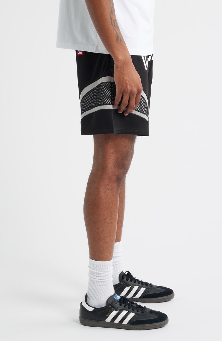ICECREAM Catch Logo Shorts, Alternate, color, Black