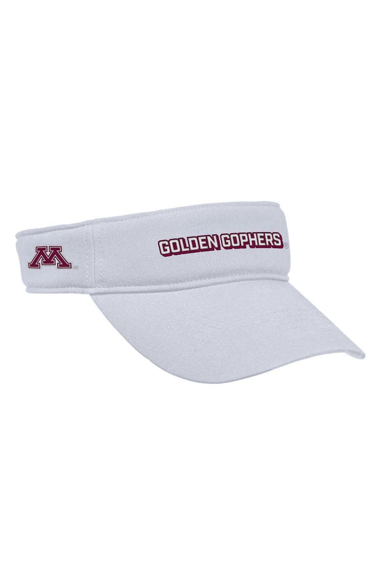 Nike Men's Nike White Minnesota Golden Gophers 2025 On-Field Ace Performance Adjustable Visor, Alternate, color, White