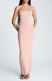 Kenneth Cole Ribbed Cami Sweater Dress