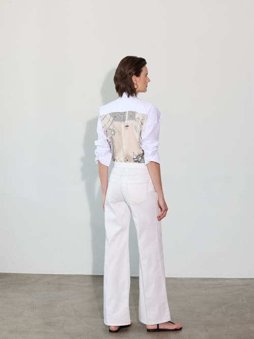 Callas Milano Jane Flareleg Trouser In White