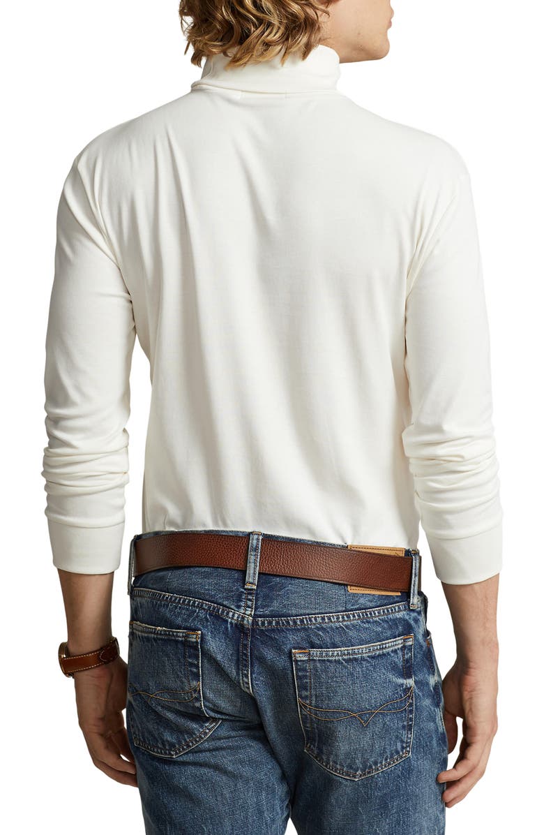 Polo Ralph Lauren Soft Touch Cotton Turtleneck, Alternate, color, Nevis