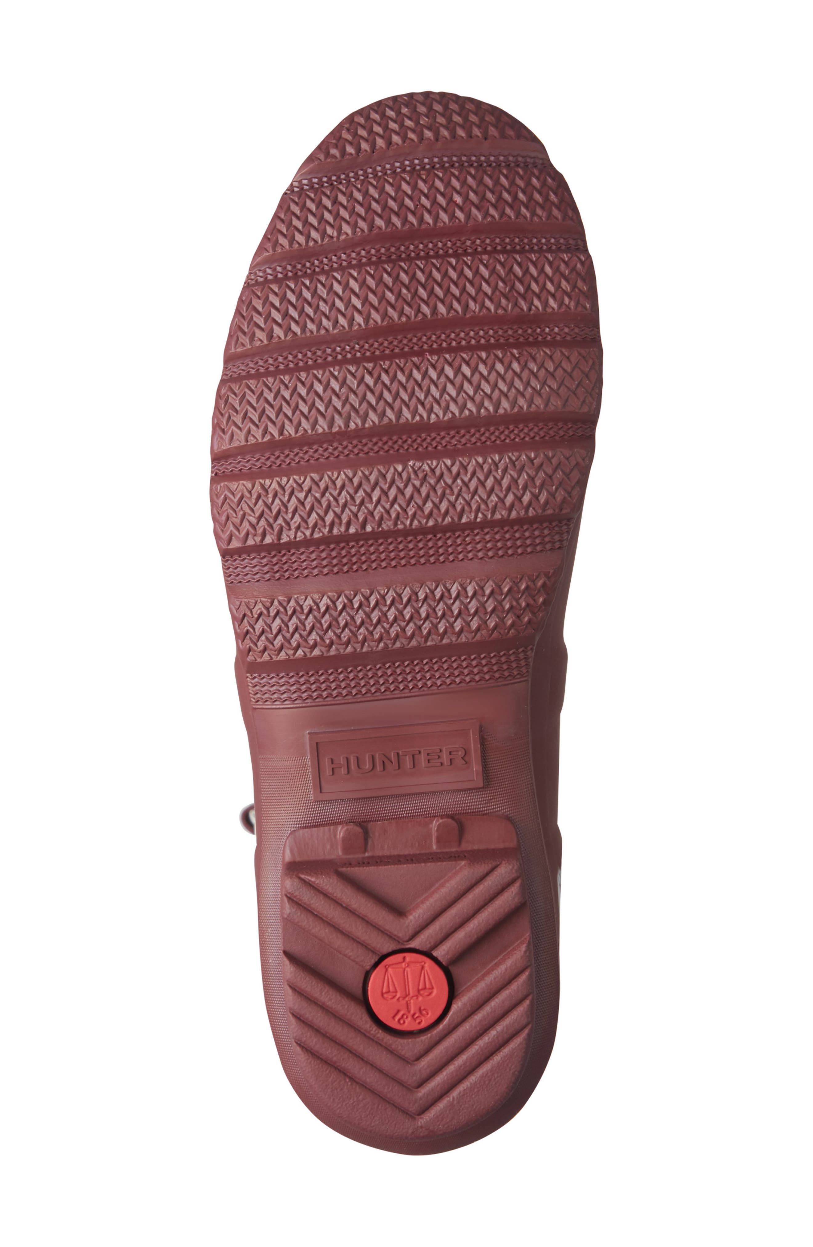 Original Tall Waterproof Rain Boot, Alternate, color, DARK RED