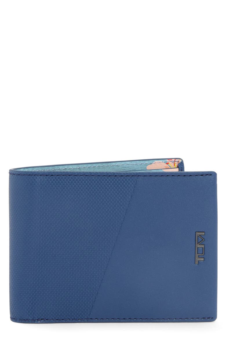 Nassau Double Billfold Wallet, Main, color, BALTIC/ PRINT