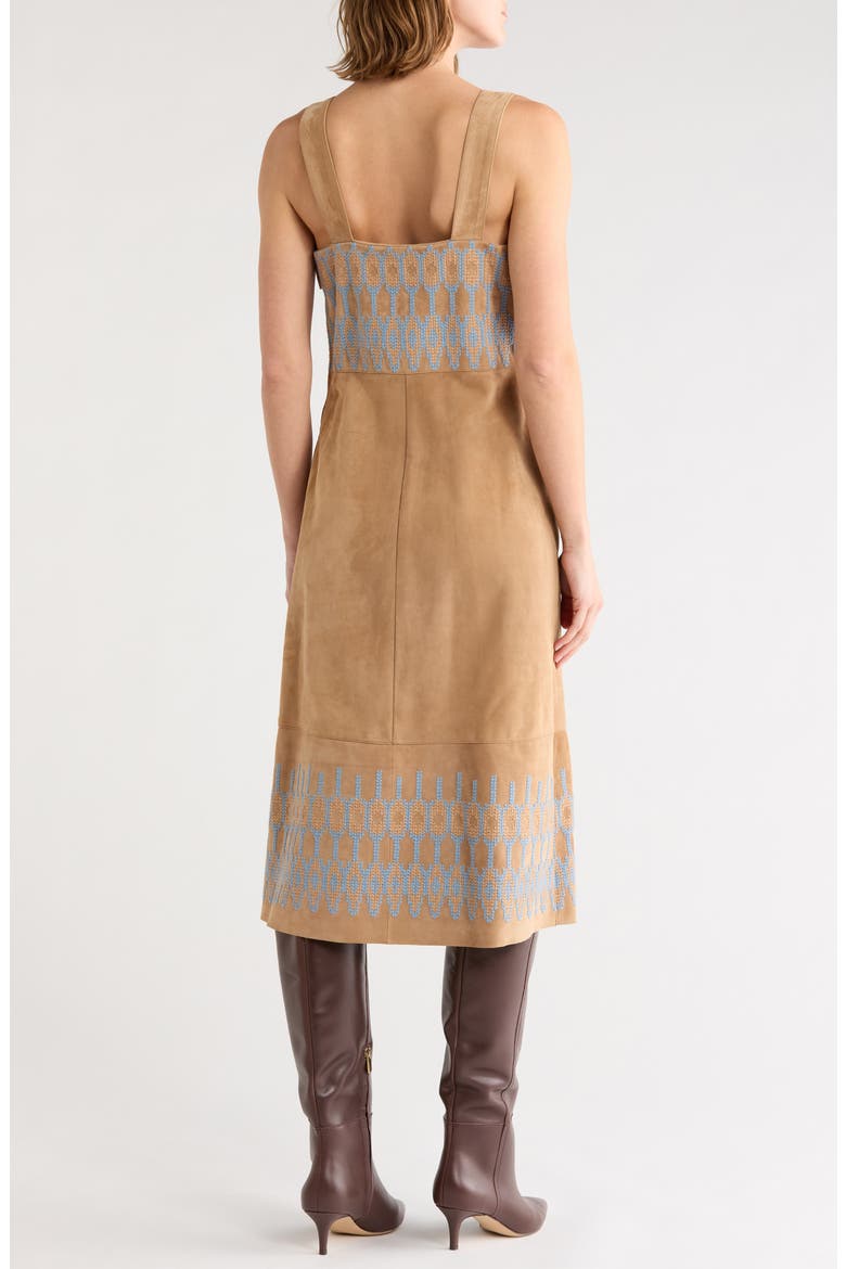 Leather Dress, Alternate, color, SAND