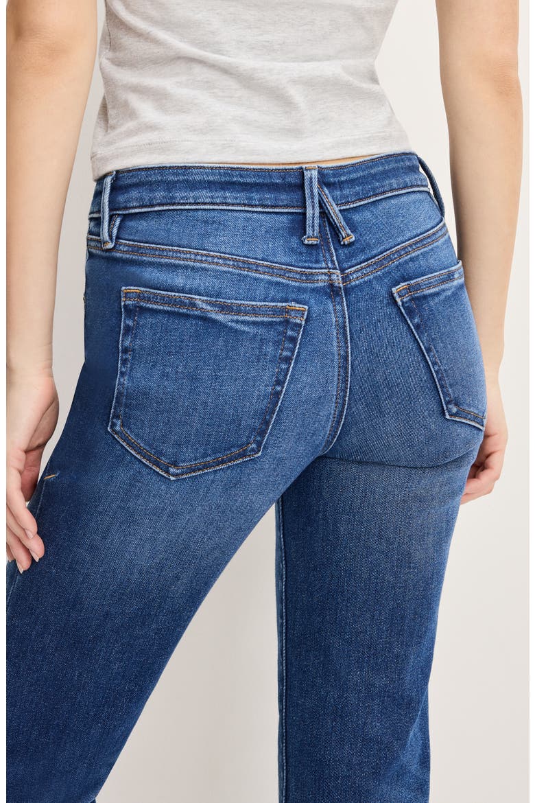 Low Rise Slim Bootcut Jeans, Alternate, color, INDIGO1218