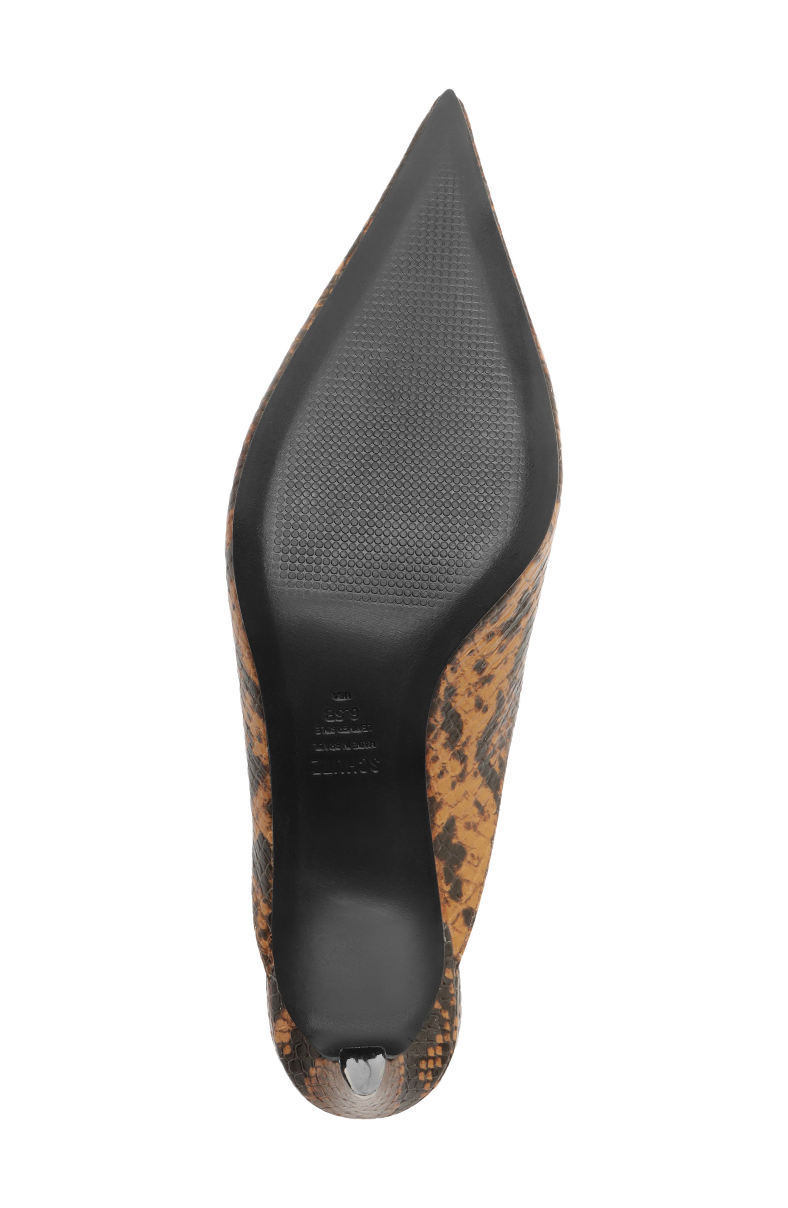 Schutz Loren Mule, Alternate, color, Pecan Brown