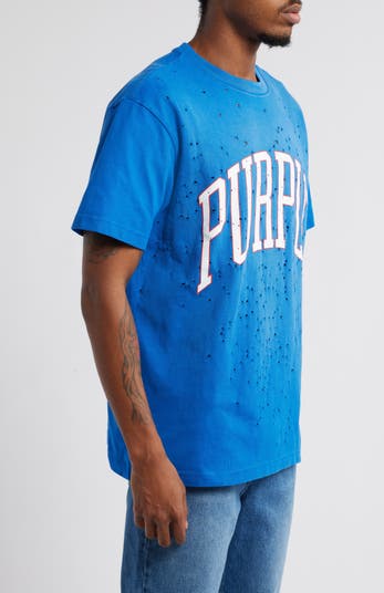 Distressed Heavyweight Cotton Graphic T-Shirt
