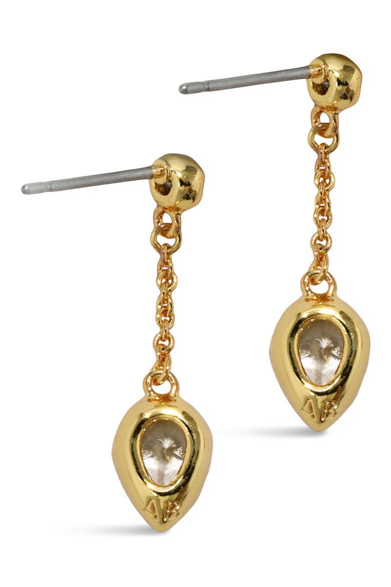 Asterales Cubic Zirconia Drop Earrings, Alternate, color, STONES