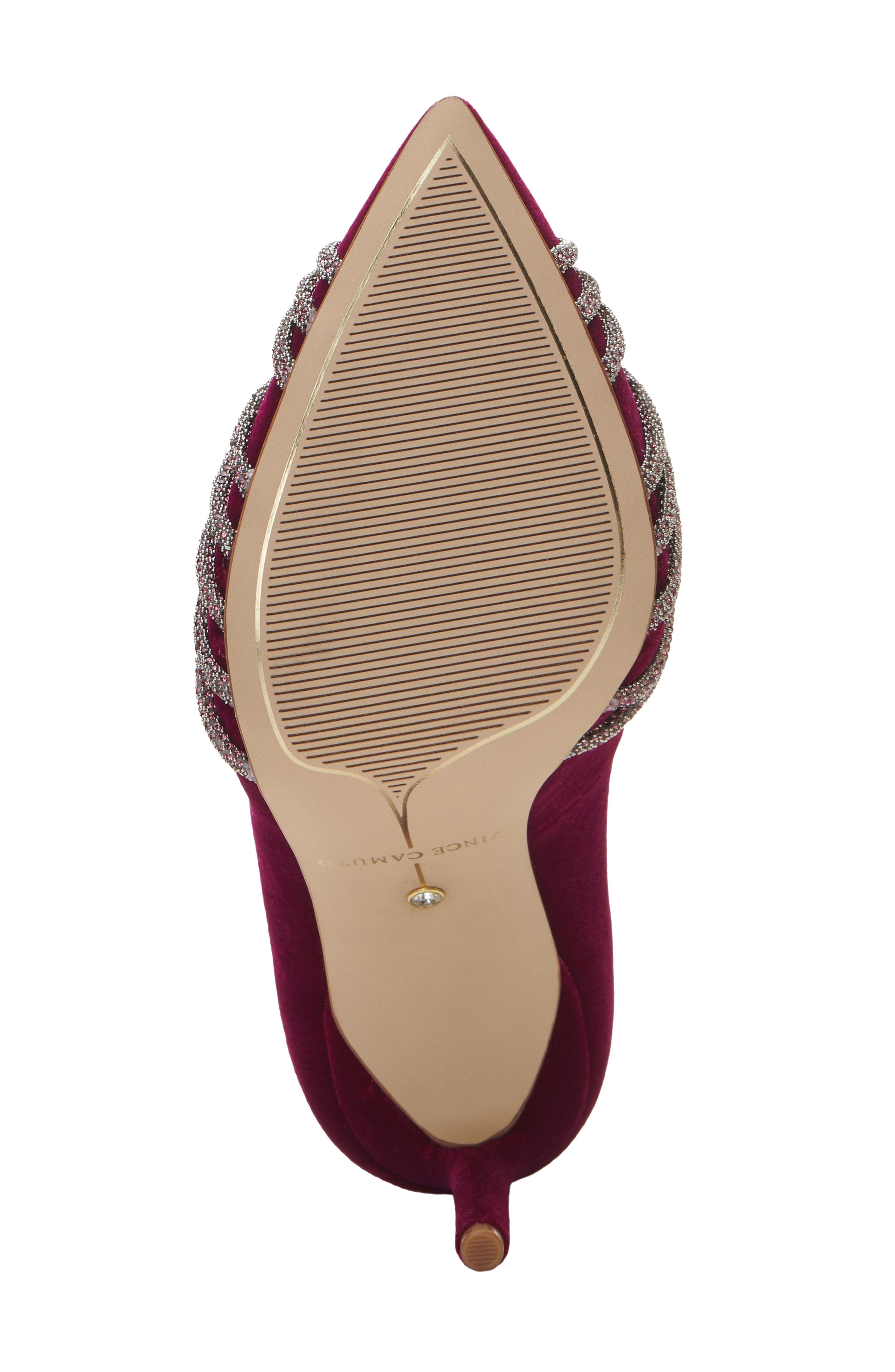 Faine Pointed Toe Pump, Alternate, color, MAGENTA