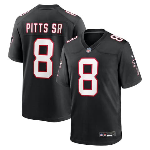 Men's Nike Kyle Pitts Sr. Black Atlanta Falcons Alternate  Game Jersey
