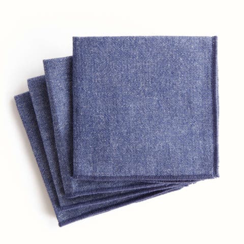 Barclay Butera Miramar Cocktail Napkins Set Of 4