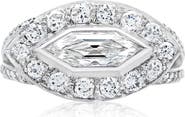 Mindi Mond Bullet Marquise Dinner Ring