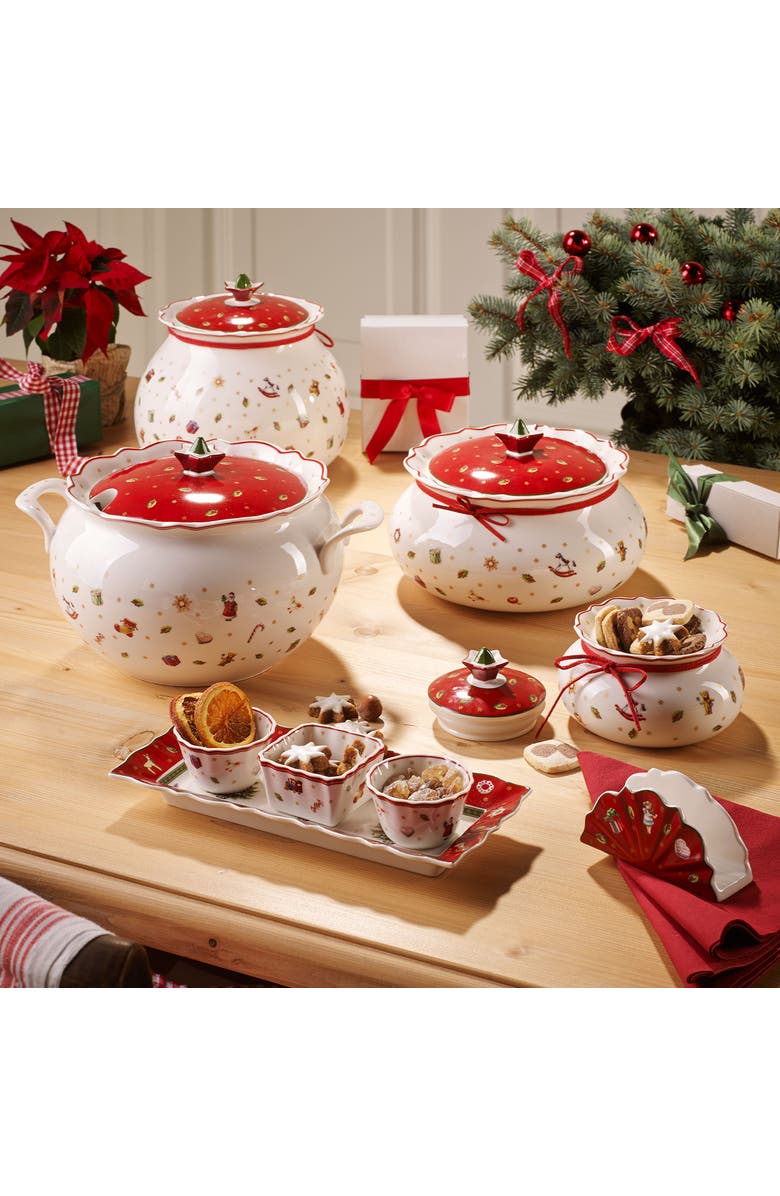 Villeroy & Boch Toy's Delight Set of 3 Dip Bowls with Tray, Alternate, color, 