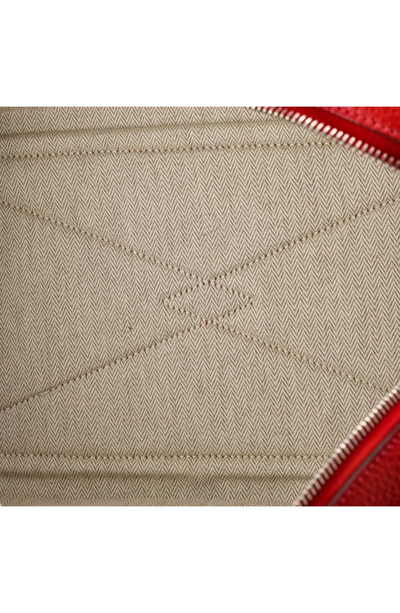 Pre-Owned Hermes Victoria II Bag Clemence 35, Alternate, color, Rouge Casaque