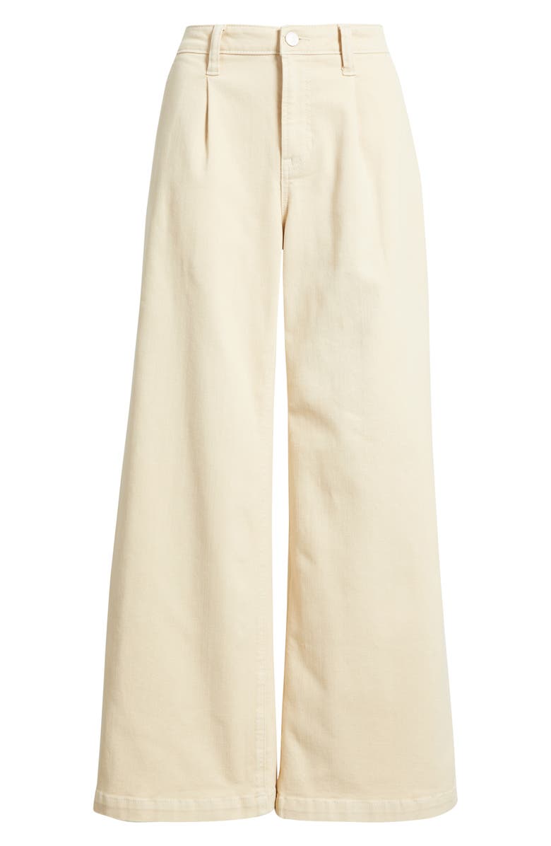 CITY BLUES Wide Leg Trouser Jeans, Alternate, color, Biscotti