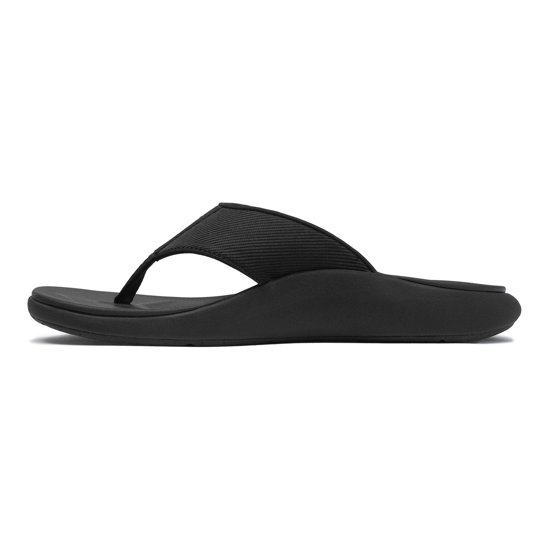 ABEO Alpha Flip Flop, Alternate, color, Black - Regular