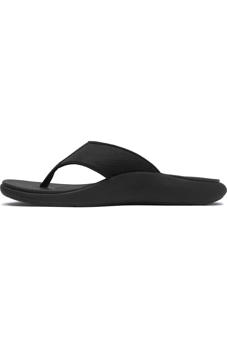 ABEO Alpha Flip Flop, Alternate, color, Black - Regular