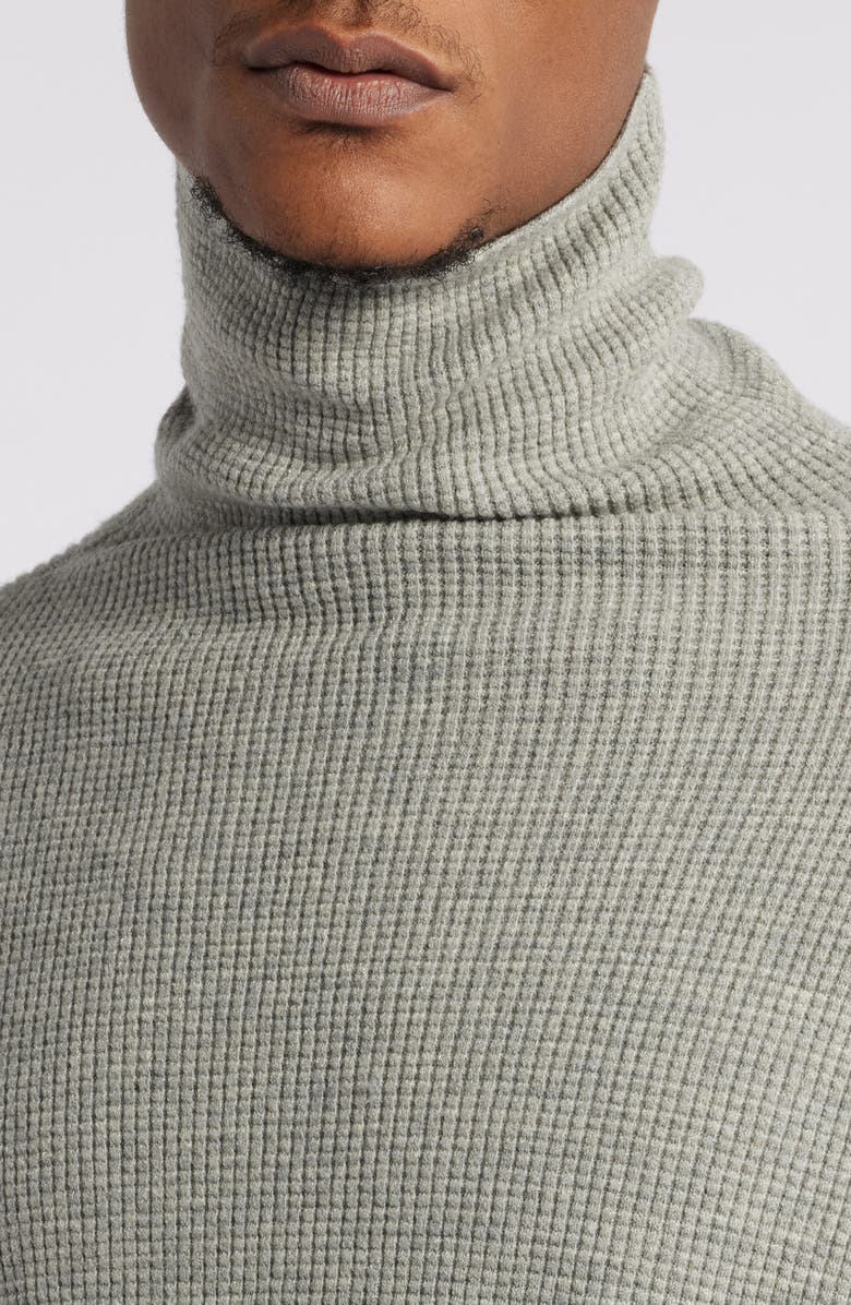 Fear of God Essentials Gender Inclusive Waffle Knit Turtleneck Sweater, Alternate, color,