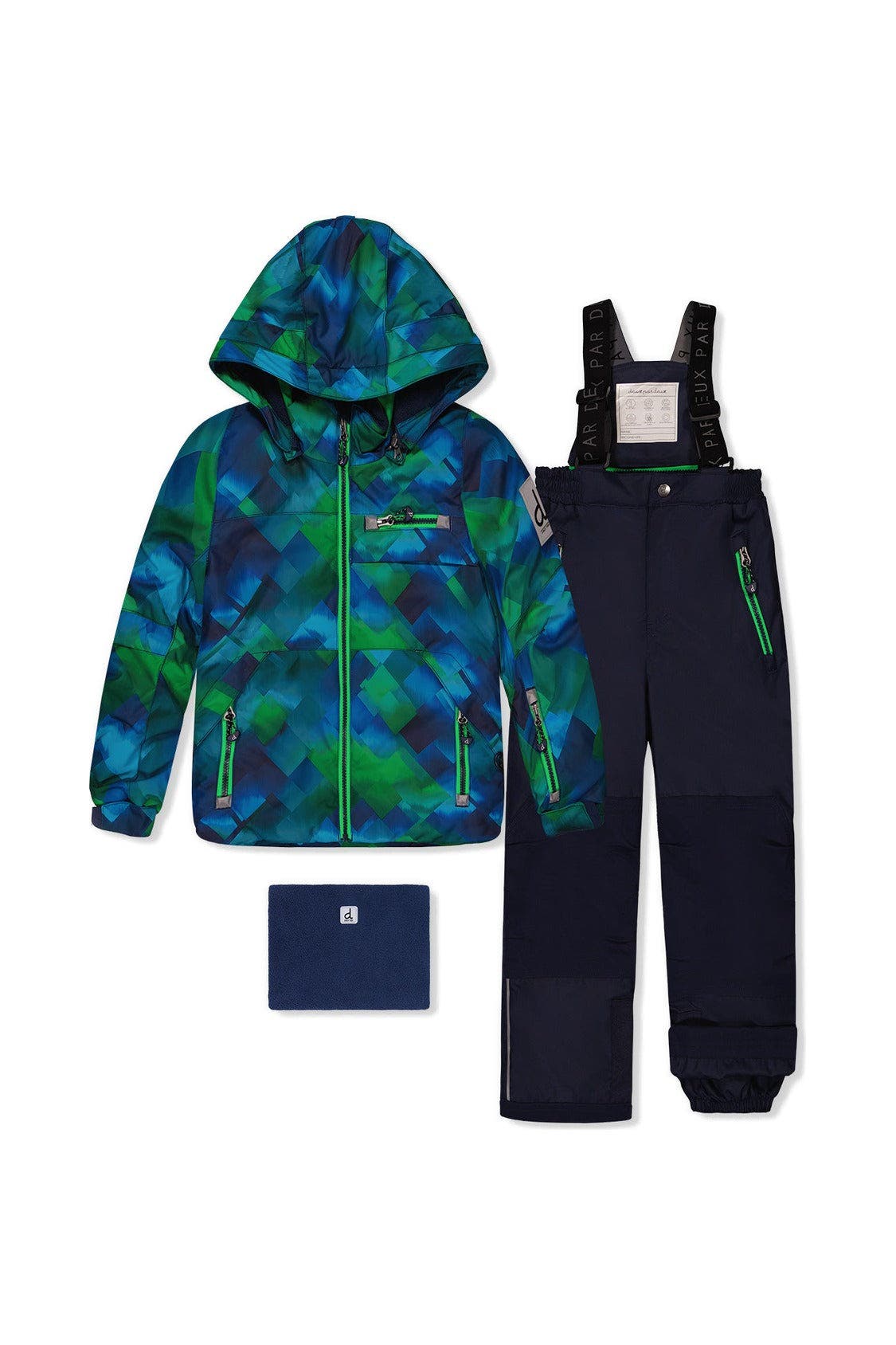 selected Blue and Green Checkered Print