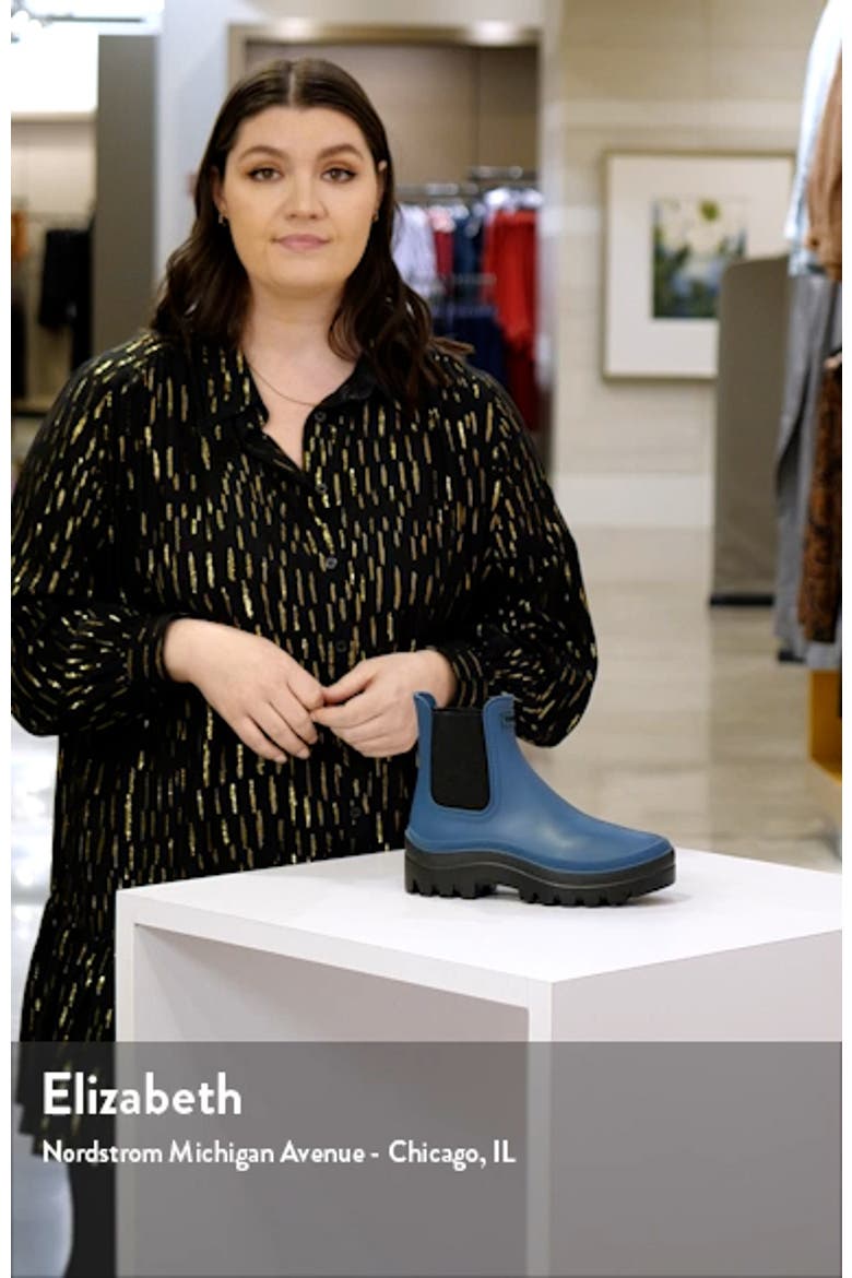 Carter Waterproof Chelsea Rain Boot video