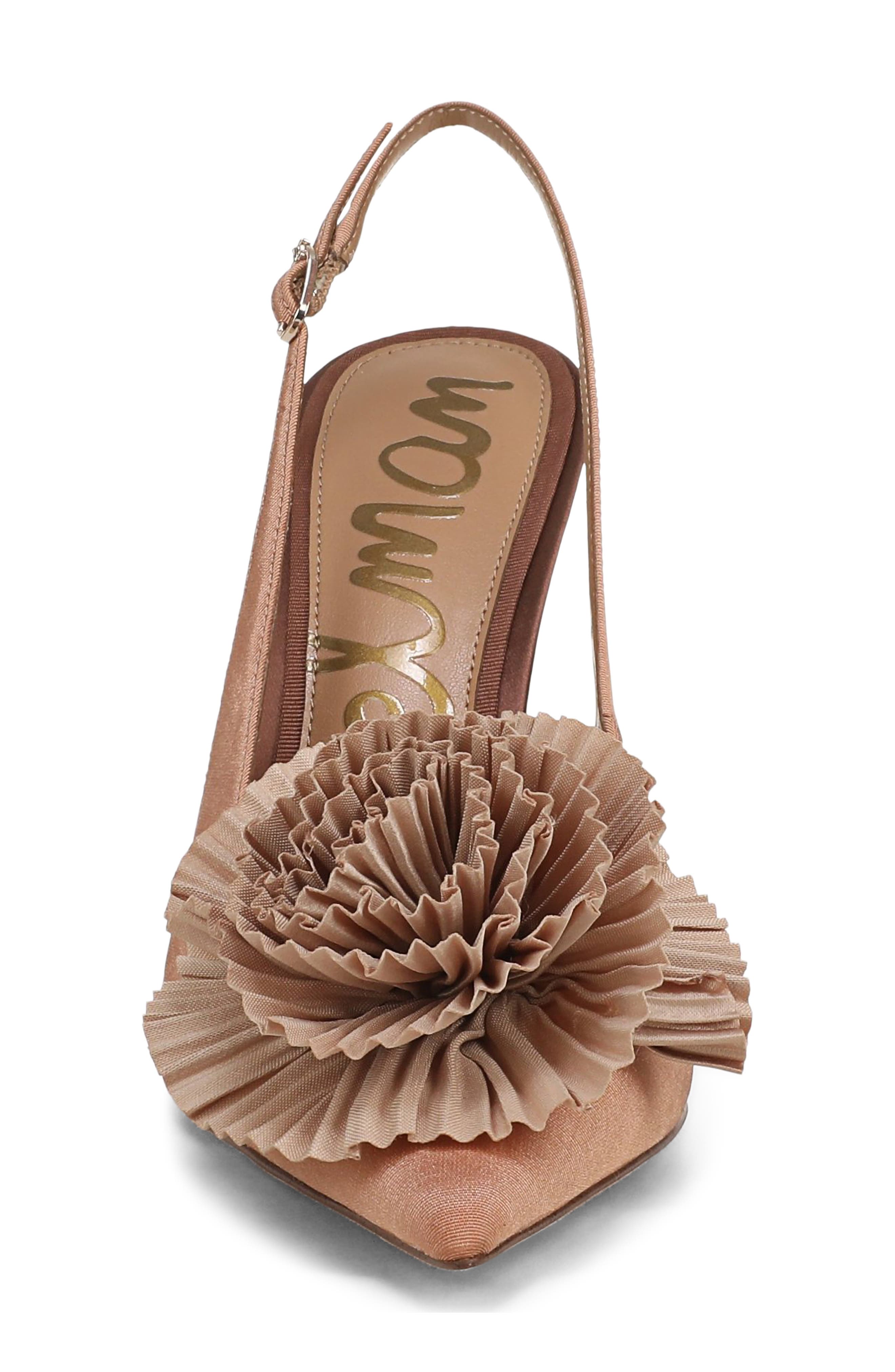 Tegan Flore Slingback Pump, Alternate, color, WARM BLUSH SE