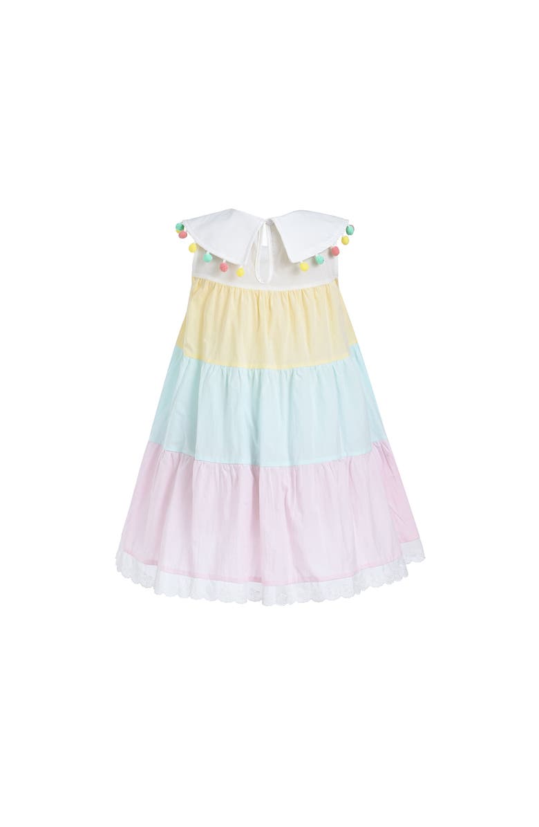 Mimi Tutu Layered Pom Dress, Alternate, color, Pink