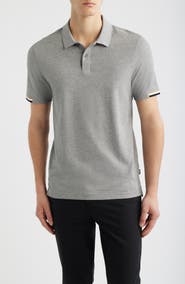 BOSS Parlay Cotton Piqué Polo