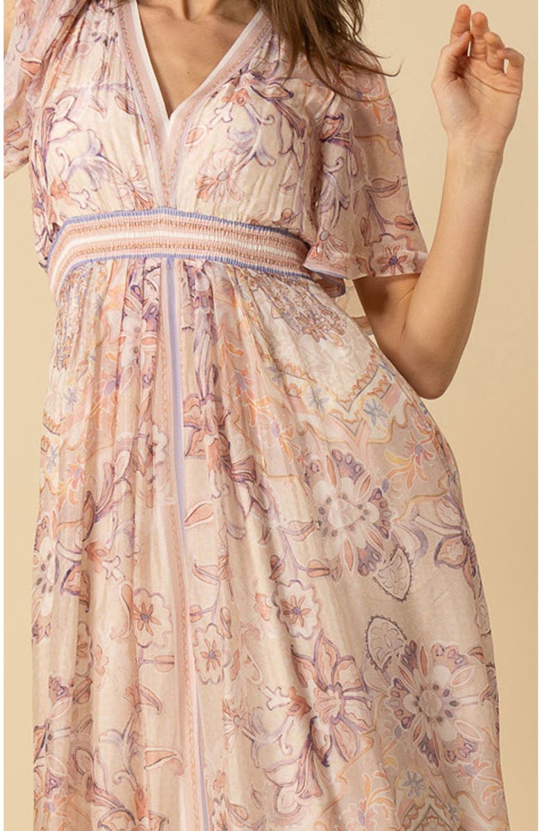 Halebob Jaliyah Chiffon Dress Maxi, Alternate, color, 