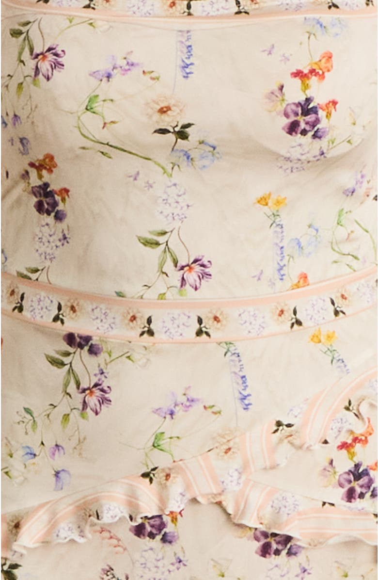 Aqua Blu Moonflower Bridget One Piece, Alternate, color, White