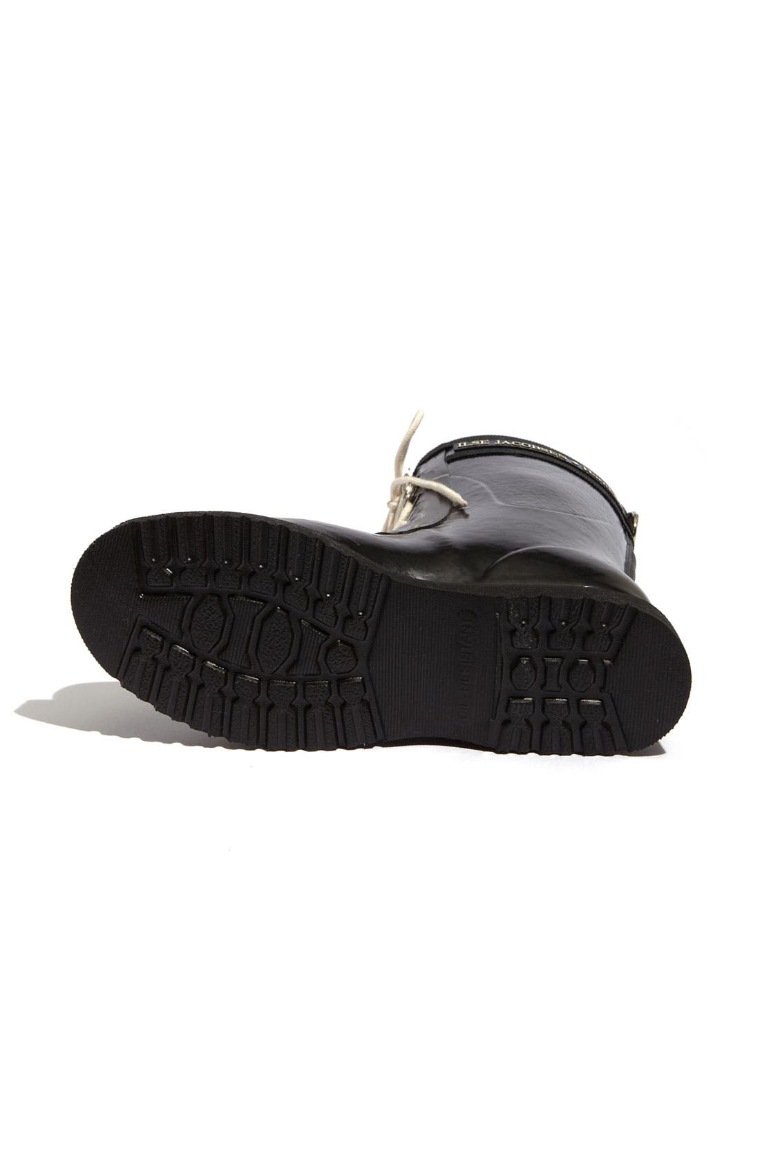 Rubber Waterproof Boot, Alternate, color, BLACK