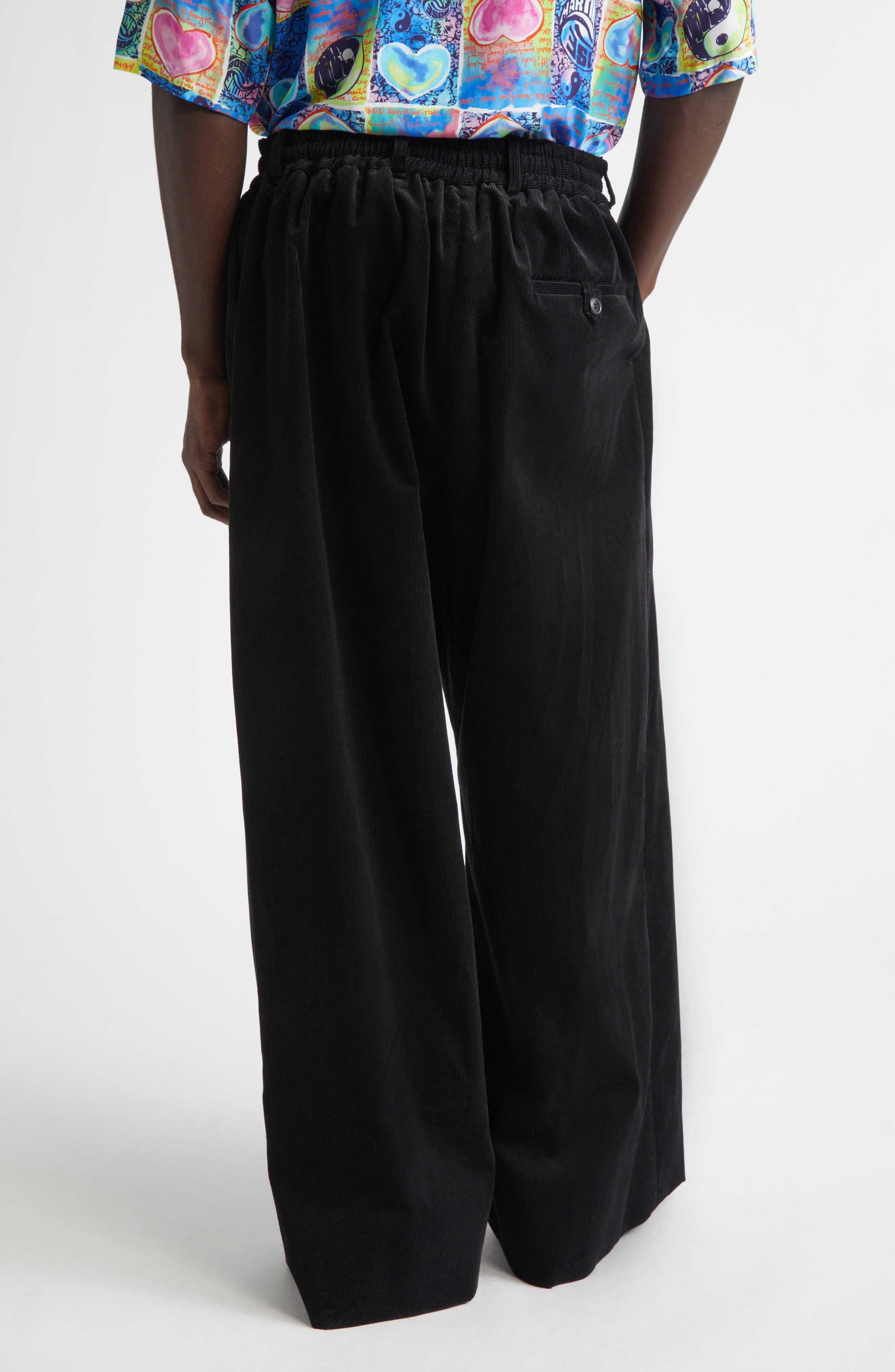 パンツ everyone wide straight corduroytrousers Extreme Wide Leg Corduroy Pants (Men) | Nordstrom