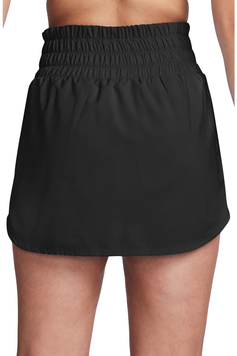 Ultrahigh Waist Skorts, Alternate, color, BLACK/ BLACK