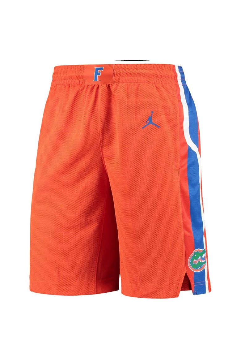 Men's Jordan Brand Orange Florida Gators Replica Performance Basketball Shorts, Alternate, color, Orange