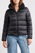 Save The Duck Mei Faux Fur Collar Waterproof Quilted Jacket