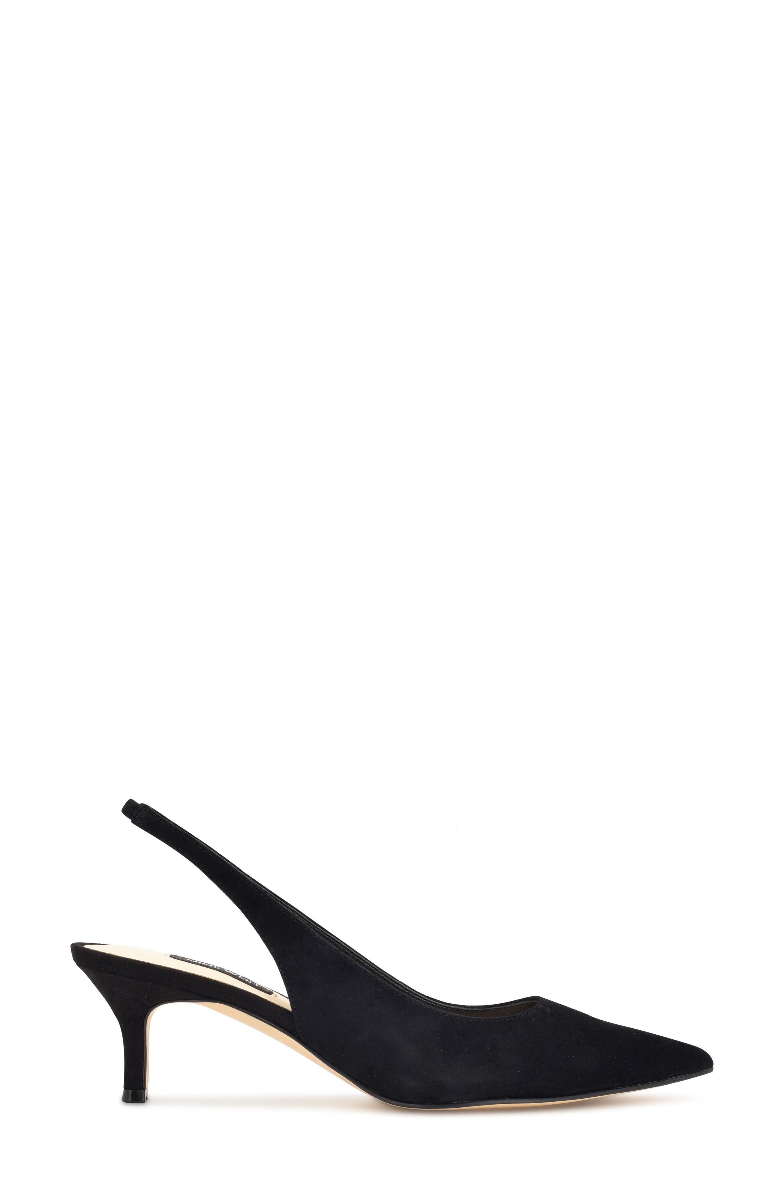 Nine West Nataly Slingback Pointed Toe Pump, Alternate, color, 