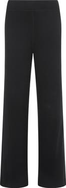 nuuds Slinky High Waist Wide Leg Rib Pants