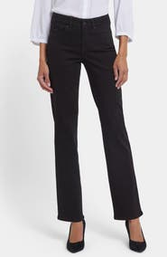 NYDJ Marilyn Embellished Straight Leg Jeans