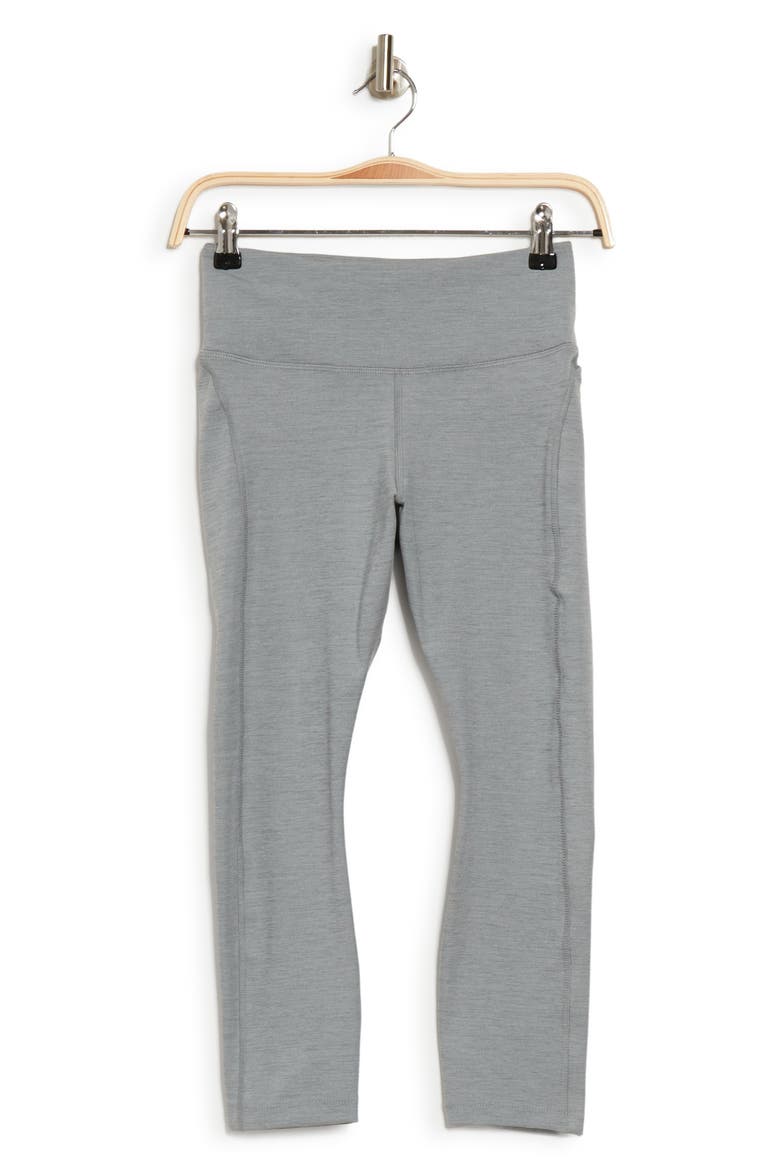 Fast High Waisted Crop Leggings, Alternate, color, SMOKE GREY