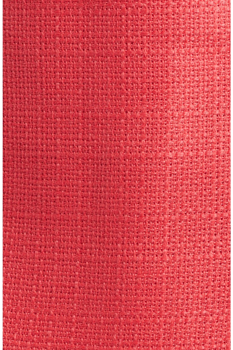 Bouclé Pencil Skirt, Alternate, color, SUNSET