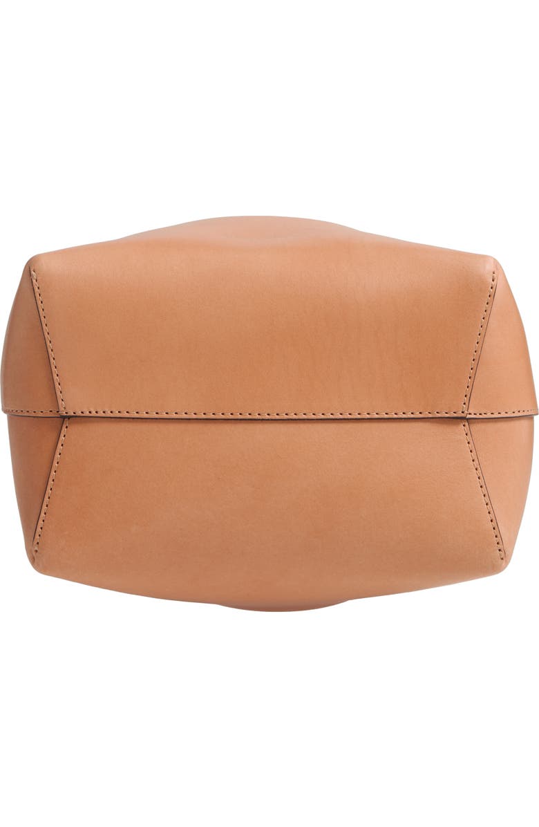 Mansur Gavriel Mini Leather Bucket Bag, Alternate, color,