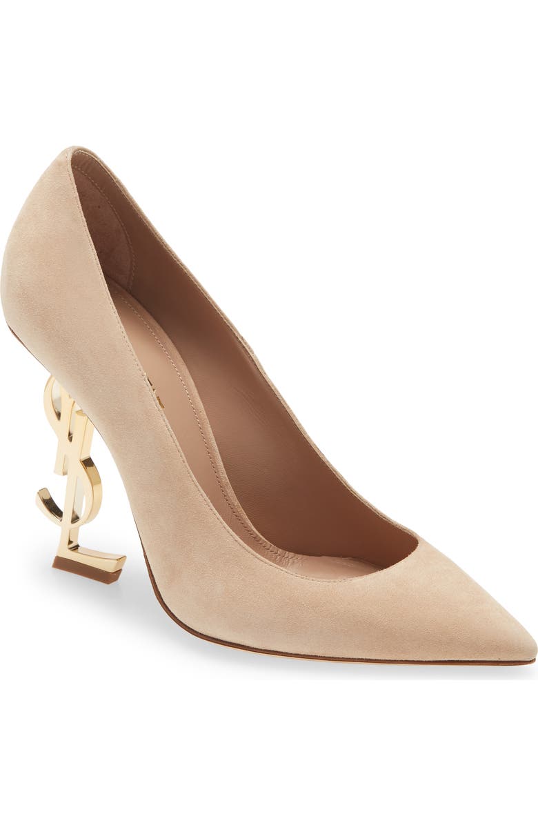 Saint Laurent Opyum YSL Pointed Toe Pump, Main, color,