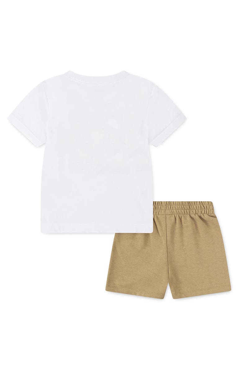 Nike Kids' Club Express Logo Graphic T-Shirt & Shorts Set, Alternate, color, Parachute Beige