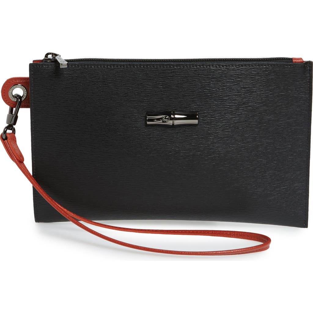 Longchamp Roseau Flat Cosmetics Case