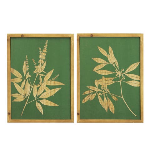 Floral Print Wall Art Set of 2
